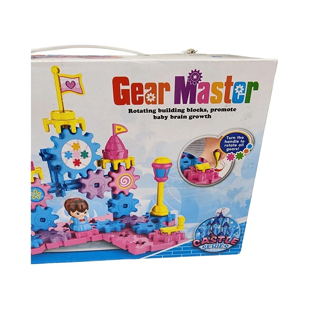 Snaen Gear Master Rotating Building‎ Blocks Castle Series Educational Toy